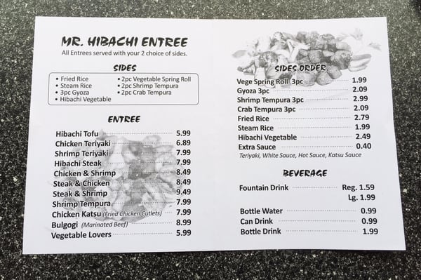 Menu photo 5 Mr. Hibachi Atlanta, GA Menu photo 5 Mr. Hibachi Atlanta, GA