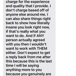 Cheyanne Marie Boudoir - Rude Text Conversations