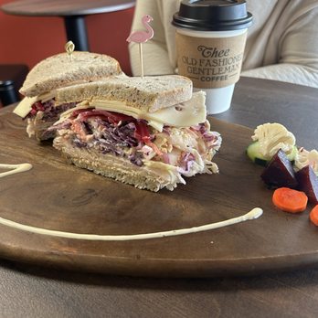 Thee Old Fashioned Gentleman - Turkey Rueben - Coffee & Tea Near Me - Utica, Michigan Thee Old Fashioned Gentleman - Turkey Rueben - Coffee & Tea Near Me - Utica, Michigan