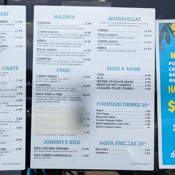 Johnny Mañanas - Ocean Beach - Menu - Mexican Near Me - San Diego, California Johnny Mañanas - Ocean Beach - Menu - Mexican Near Me - San Diego, California