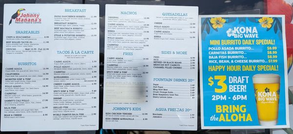 Menu photo 1 Johnny Mañanas - Ocean Beach San Diego, CA Menu photo 1 Johnny Mañanas - Ocean Beach San Diego, CA