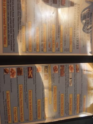 Menu photo 1 Moonraker Pub Cromwell, IN Menu photo 1 Moonraker Pub Cromwell, IN