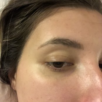 Expressions Brow Studio - After with no makeup, before 1st touch up - Permanent Makeup Near Me - Atlanta, Georgia