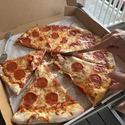 Billy's Subs and Pizza - A solid, hot, pepperoni pizza!
