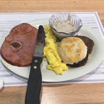 Eggs Up Grill - Custom plate with their City Ham. - Breakfast & Brunch Near Me - Columbia, South Carolina Eggs Up Grill - Custom plate with their City Ham. - Breakfast & Brunch Near Me - Columbia, South Carolina