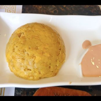 Tayzan - This is the side of Mofongo that comes with your entree. We tried it with the Sizzling Chicken over it. Delicious!!! - Sushi Bars Near Me - San Juan, Puerto Rico