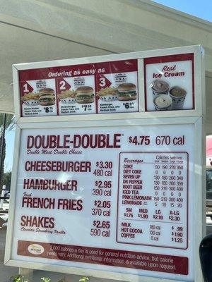 Menu photo 4 In-N-Out Burger Highland, CA Menu photo 4 In-N-Out Burger Highland, CA