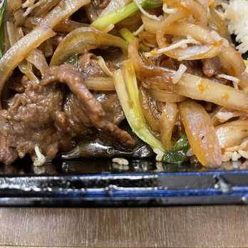Joy Chinese Cuisine - Mongolian beef more like Mongolian onions with hint of beef. Haha - Chinese Near Me - Flower Mound, Texas Joy Chinese Cuisine - Mongolian beef more like Mongolian onions with hint of beef. Haha - Chinese Near Me - Flower Mound, Texas