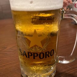Fusion Robata Restaurant - Draft beer Sapporo