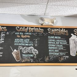 Surfside Coffee House - Drinks menu