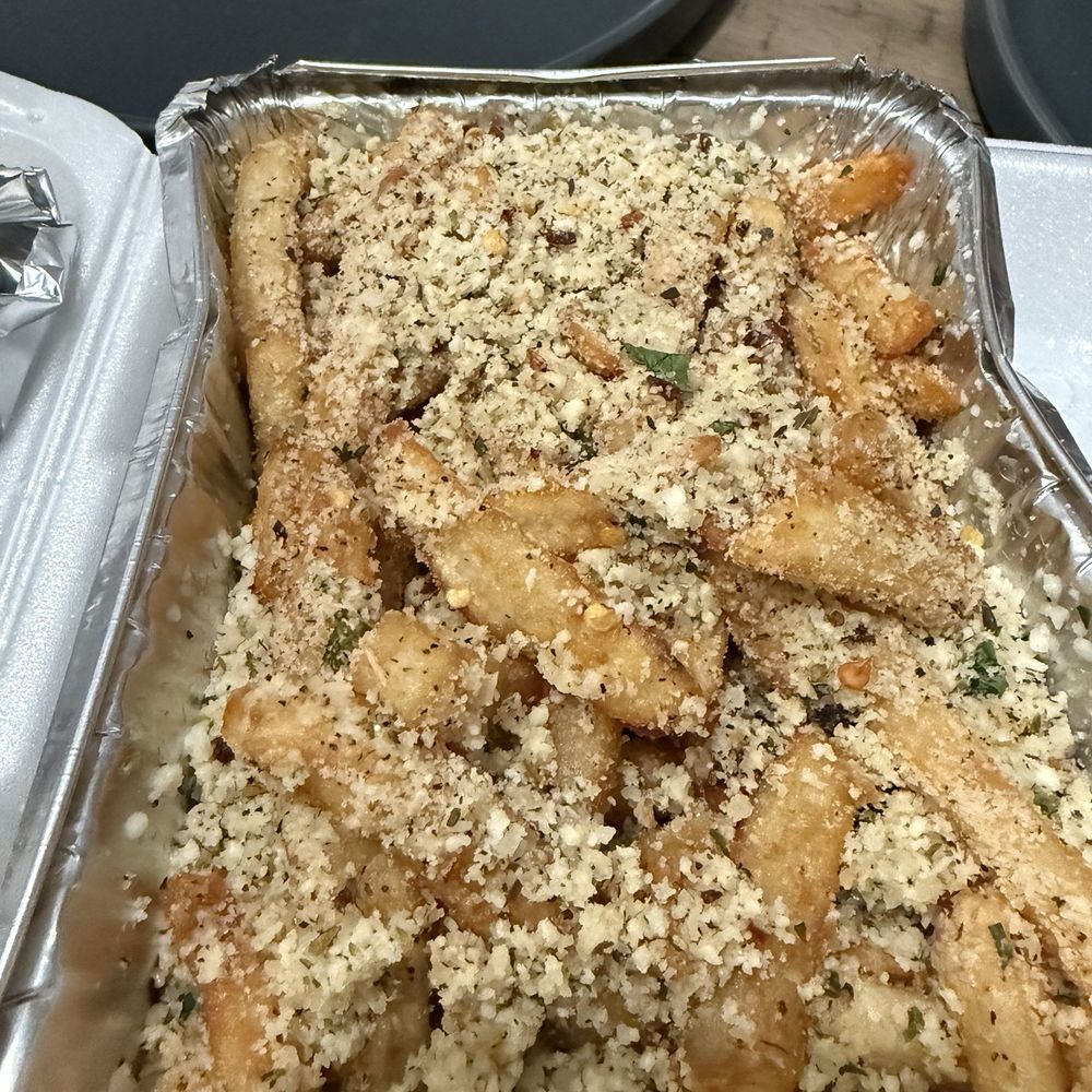 Barraco's - Parmesan fries. - Pizza Near Me - Evergreen Park, Illinois
