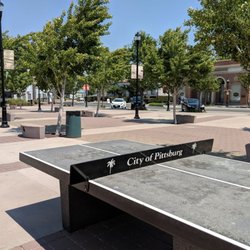 John Buckley Square - Ping pong . . . BYOP (bring your own paddles)