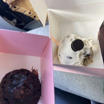 Crumbl - Downey - The brownie batter Cookie, Oreo milkshake cookie, Mini 3-Pack, Single - Bakeries Near Me - Downey, California
