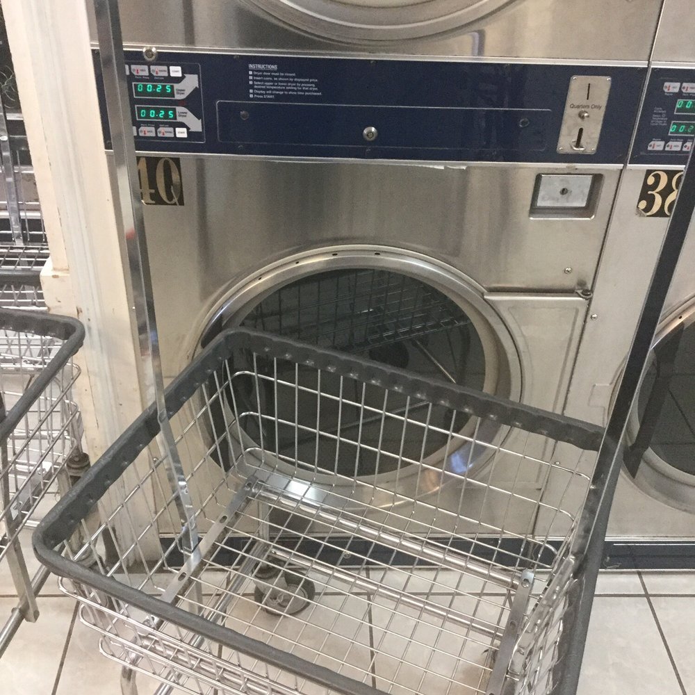 Won Jo Lee - Laundry basket in front of washer - Laundromat Near Me - Atlanta, Georgia Won Jo Lee - Laundry basket in front of washer - Laundromat Near Me - Atlanta, Georgia