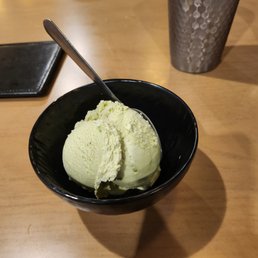 green tea ice cream