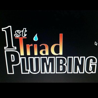 1st Triad Plumbing Logo