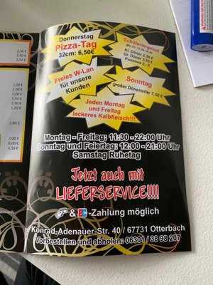 Menu photo 2 World Of Kebap Otterbach, RP Menu photo 2 World Of Kebap Otterbach, RP