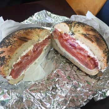 Zee Bagels - Nova lox on poppy seed bagel - Bagels Near Me - Brooklyn, New York