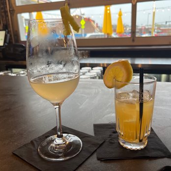 Standard Service - French 75 and a  Bounty Claim cocktails - New American Near Me - Gainesville, Georgia