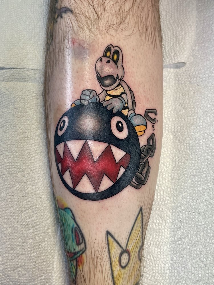 Three Tears Tattoo Parlor Logo
