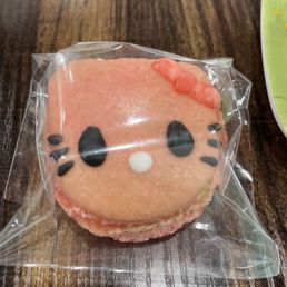 Bear Shaped Cocoa Cream Puff Minion Cakesicle Hello Kitty Macaron Croque