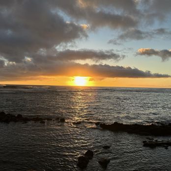 The Beach House - Sunset view from the restaurant. - Asian Fusion Near Me - Koloa, Hawaii The Beach House - Sunset view from the restaurant. - Asian Fusion Near Me - Koloa, Hawaii