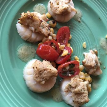 Beachcombers Tiki Hut - Crab Encrusted Scallops - Seafood Near Me - Kill Devil Hills, North Carolina Beachcombers Tiki Hut - Crab Encrusted Scallops - Seafood Near Me - Kill Devil Hills, North Carolina