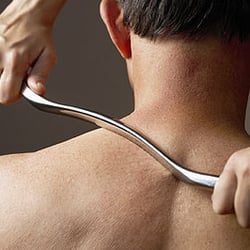St. Mary Rehabilitation Physical Therapy - The Graston technique is great for back pain, whiplash, immobile scar tissue. Therapists need to hold a special certification to use this.