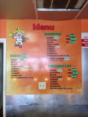Menu photo 1 La Authentica Michoacana Coalinga, CA Menu photo 1 La Authentica Michoacana Coalinga, CA