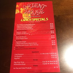Orient House Chinese & Sushi