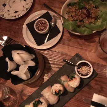 Bida Manda - Apps: Crispy Rice Lettuce Wrap Dinner and Fresh Summer Rolls Dinner - Laotian Near Me - Raleigh, North Carolina Bida Manda - Apps: Crispy Rice Lettuce Wrap Dinner and Fresh Summer Rolls Dinner - Laotian Near Me - Raleigh, North Carolina