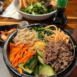 U DupBop - Korean Style Hot Stone Pot Bibimbap, Chicken Katsu Bowl