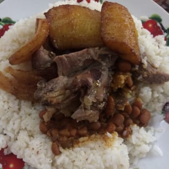 Casa Adela - Only about 1/4 of the pernil they gave me. Maduros were a separate side order. - Latin American Near Me - New York, New York