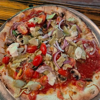 V Pizza + Tap Garden - Veggie - Pizza Near Me - Jacksonville, Florida