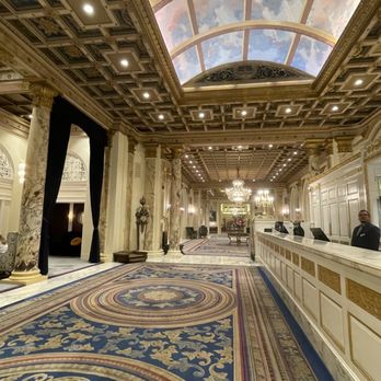 Fairmont Copley Plaza - Main Lobby Reception and Front Desk. - Hotels Near Me - Boston, Massachusetts