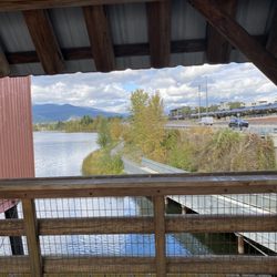 Cedar Street Bridge Public Market - View from the bridge