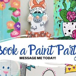 Donut's Doodles Traveling Paint Party