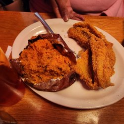Sweet potato and cat fish