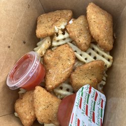 Hangry Bites - Mozzarella Wedges & Waffle Fries