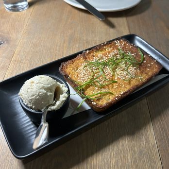 Bird & The Bottle - Sesame Scallion Cornbread - Bars Near Me - Santa Rosa, California Bird & The Bottle - Sesame Scallion Cornbread - Bars Near Me - Santa Rosa, California