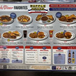 Waffle House - Menu