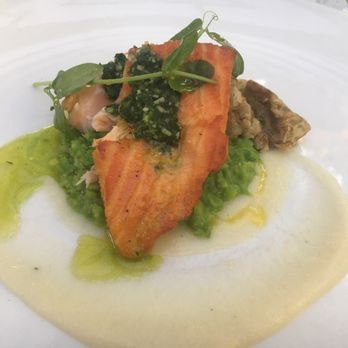 The Gables Inn and Restaurant - Seared Wild Salmon - Bed & Breakfast Near Me - Beach Haven, New Jersey