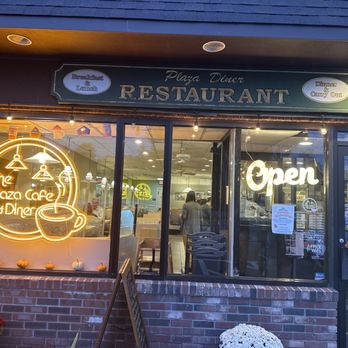 The Plaza Cafe and Diner - the front of the restaurant - Desserts Near Me - Morris Plains, New Jersey The Plaza Cafe and Diner - the front of the restaurant - Desserts Near Me - Morris Plains, New Jersey