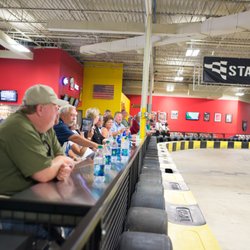 Victory Raceway St. Louis - Track side seating.