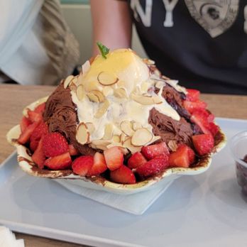 Ever After Tearoom & Eatery - Black Forest Organic Shaved Show - Shaved Ice Near Me - Irvine, California