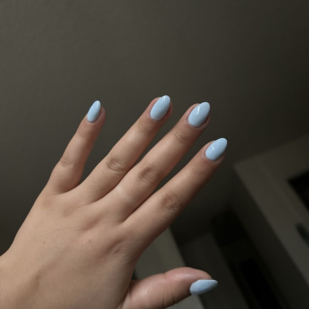 79 Nails and Hair - Was scared to try the blue butt after Tina did it I loved it ! - Nail Salons Near Me - Fullerton, California