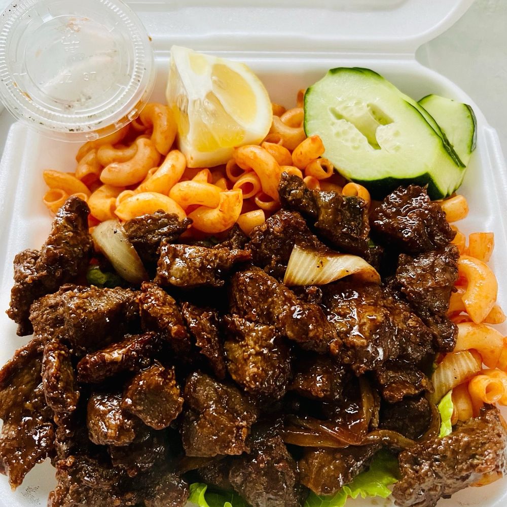 Dong Nguyen - Cube Steak w/ Tomato Paste Macaroni $17 (Jun 2024) - Chinese Near Me - Alhambra, California Dong Nguyen - Cube Steak w/ Tomato Paste Macaroni $17 (Jun 2024) - Chinese Near Me - Alhambra, California