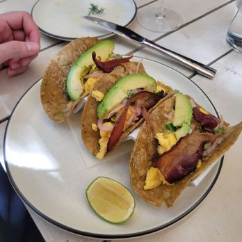 The Well - Breakfast tacos with bacon - Gluten-Free Near Me - Austin, Texas The Well - Breakfast tacos with bacon - Gluten-Free Near Me - Austin, Texas