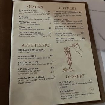 Holiday on 7th - Menu - Cocktail Bars Near Me - Austin, Texas