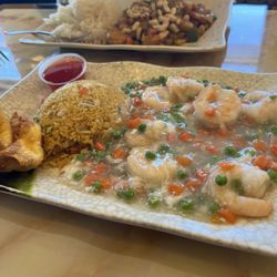 East China - Shrimp and Shrimp w. Lobster Saucelobster